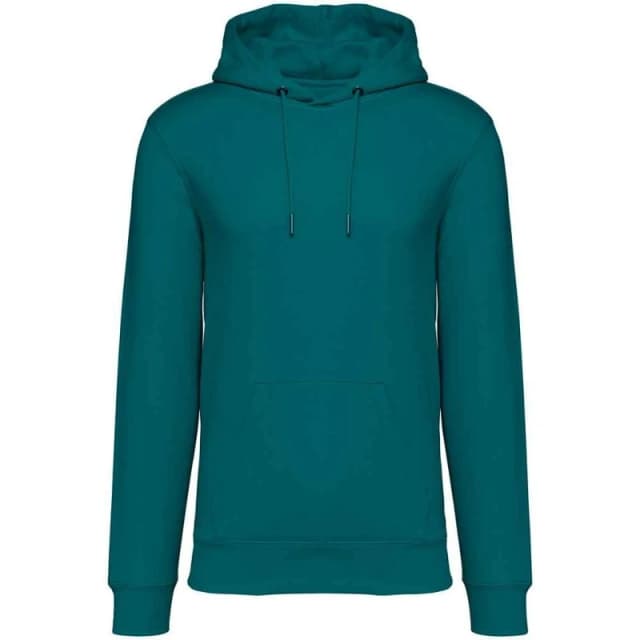 Native Spirit Mens Heavyweight Hoodie in Bottle Green Size: XS Bottle Green Male XS