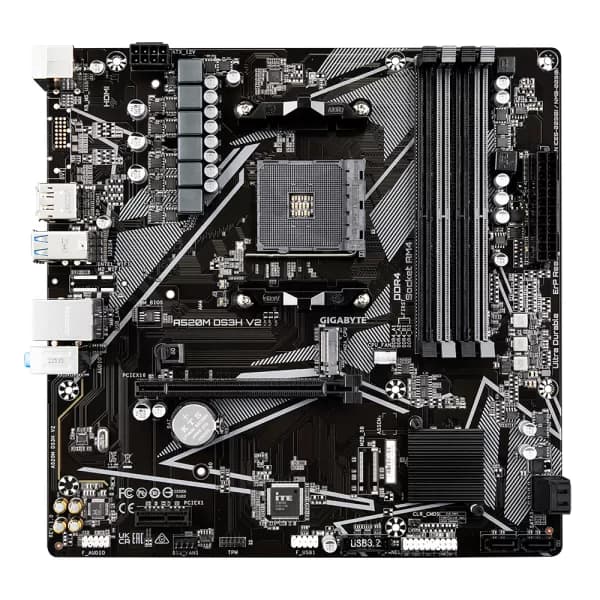 Gigabyte A520M DS3H V2 mATX Motherboard
