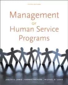 Management of Human Service Programs