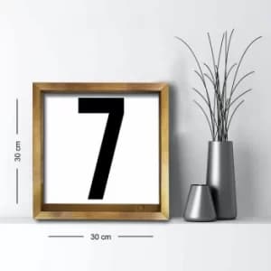 3030AHS-0110a Multicolor Decorative Framed MDF Painting