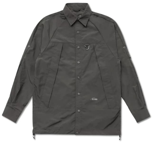 Elliker Long sleeve zippered technical jersey Elliker Craw Gris Male L