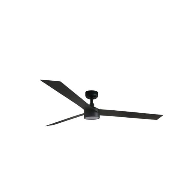Netlighting Cruiser Extra Large LED Black DC Ceiling Fan 6 Speed Black Unisex