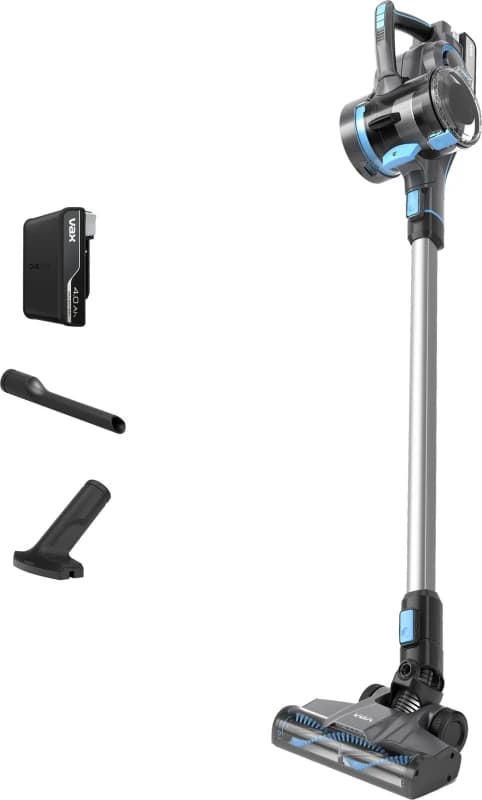 VAX Blade 4 Classic Plus CLSV-B4CA Cordless Vacuum Cleaner - Graphite & Blue,Silver/Grey 5012512180151