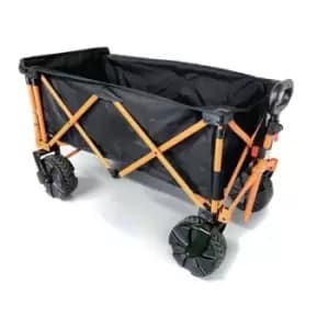Slingsby Lightweight 4-way Outdoor Folding Trolley With Drop-Down End