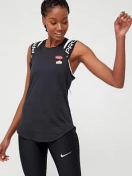 Nike Training Icon Clash Tank - Black