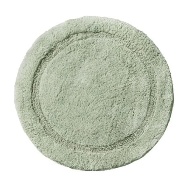 Allure Bath Fashions Round Bath Mat Non-Slip - Sage Green
