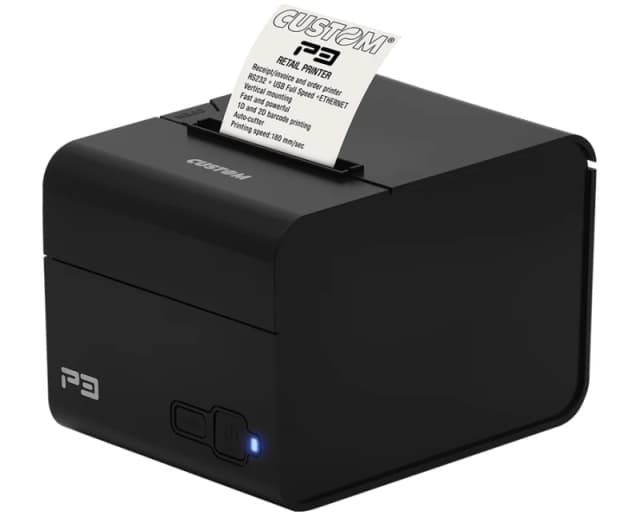 CUSTOM P3X 203 x 203 DPI Wired Thermal POS printer