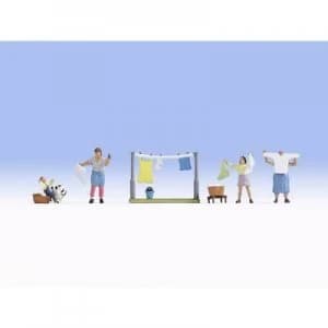 NOCH 15595 H0 Figures Washing day
