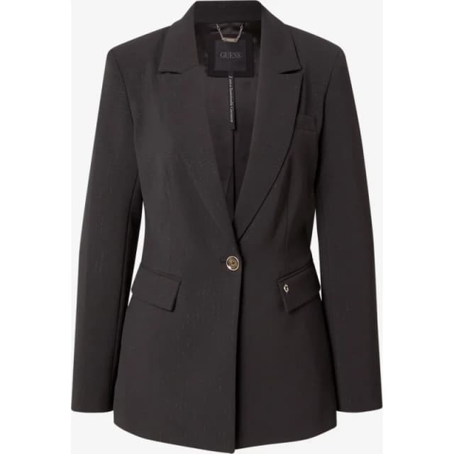 Guess Womens single-breasted blazer Guess Dorothee Noir Female S