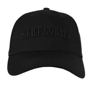 Kurt Cobain - Logo Unisex Baseball Cap - Black