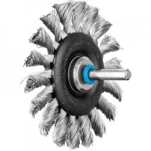 PFERD Round brush with shaft, knotted RBG 7006/6 INOX 0.35 43107003 10 pc(s)
