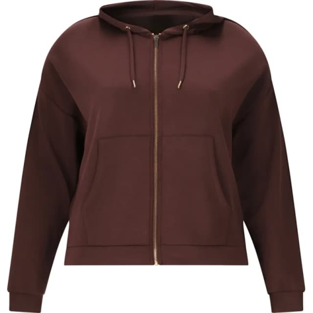 Q Sportswear Womens zip-up hoodie Q Sportswear Tiamo Marron Female 42