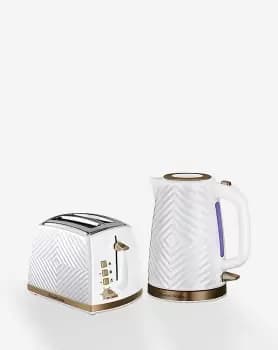 Russell Hobbs 26381BU Groove Kettle & Toaster