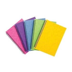 Sidebound Book Ruled 80gsm 120 Pages A5 Assorted C Pack of 10