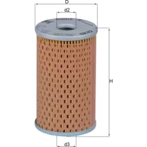 x1 Mahle Oil Filter OX42 71307065 OE 11420661132 11420661135 Made in AT