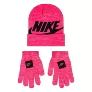 Nike Hat and Glove Set Infants - Pink