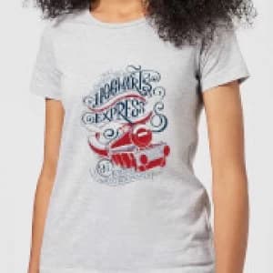 Harry Potter Hogwarts Express Womens T-Shirt - Grey - 3XL