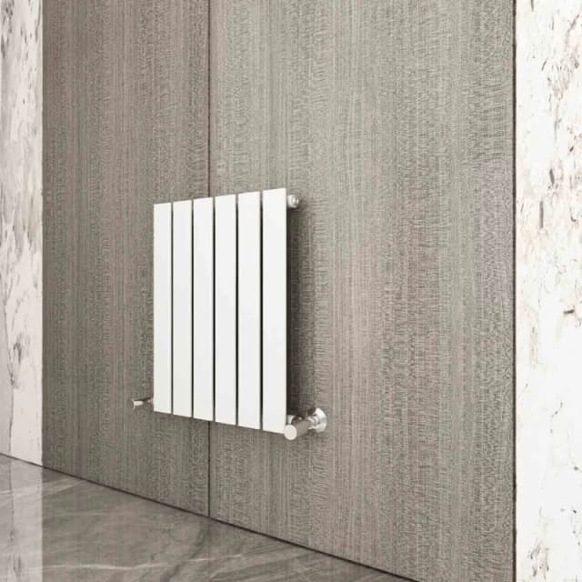 MCC DIRECT Mcc Direct - 600 x 408mm Single Designer Flat Panel Central Heating Radiator matt Black HS1123