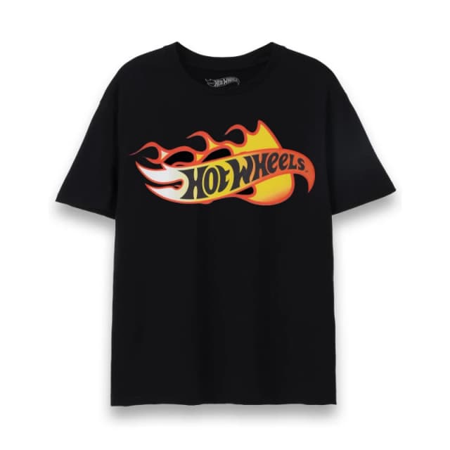 Hot Wheels Short Sleeved T-Shirt Black