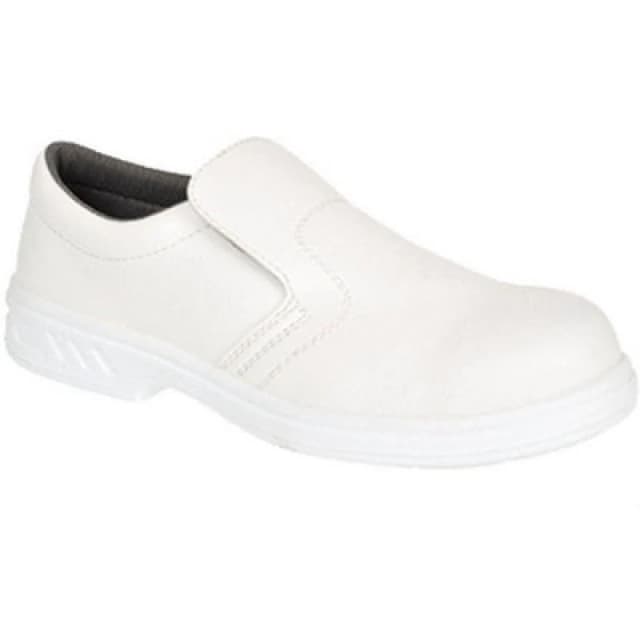 Portwest Occupational Slip On Shoes FW58WHR34 Colour: White