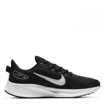 Nike Run All Day 2 - White , Black/White/Grey, Size 4, Women