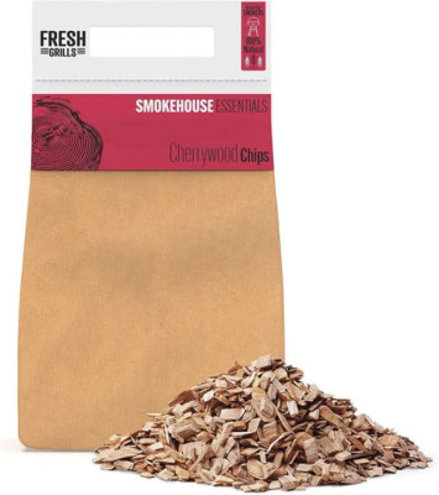 Fresh Grills Smokehouse Essentials Wood Chips 0.7Kg -Cherrywood
