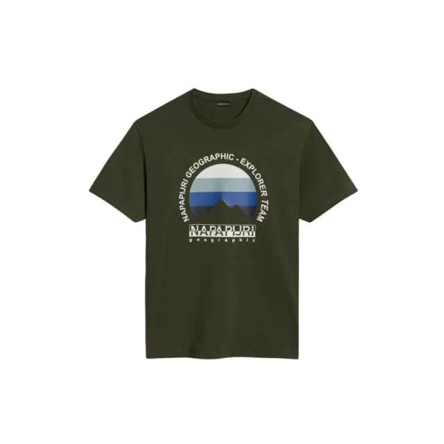 T-Shirt Napapijri Telemark Vert Male S