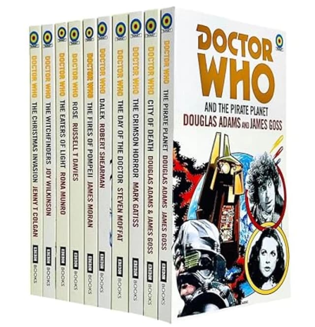 Doctor Who: Target 10 Books Collection Set (Pirate Planet, City of Death, Crimson Horror) Various Books
