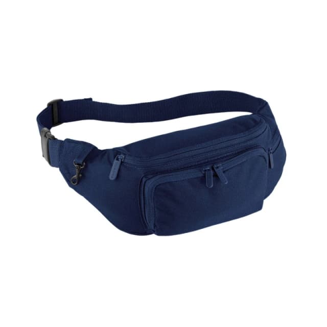 Quadra Plain Waist Bag in Navy Navy Unisex One Size