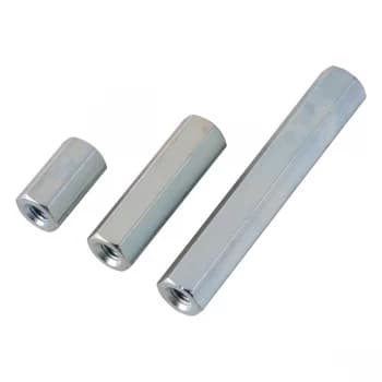 PB Fastener S55530X05 Zinc Plated Steel F/F Spacers M3 x 5mm Pack ...