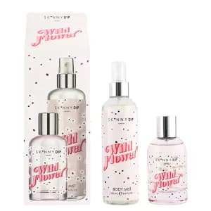 Skinnydip Wild Flower 2 Piece Gift Set - 100ml Eau de Parfum & 250ml Body Mist