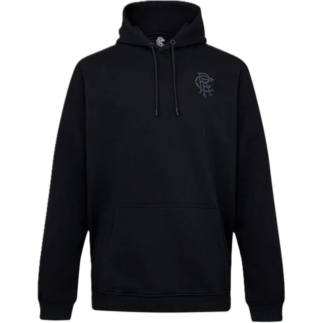 Castore Mens Rangers Hoodie Black/Ebony male S