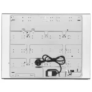 Montpellier MGH75BG 70cm 5 Burner Gas Hob on Black Glass Wok Burner