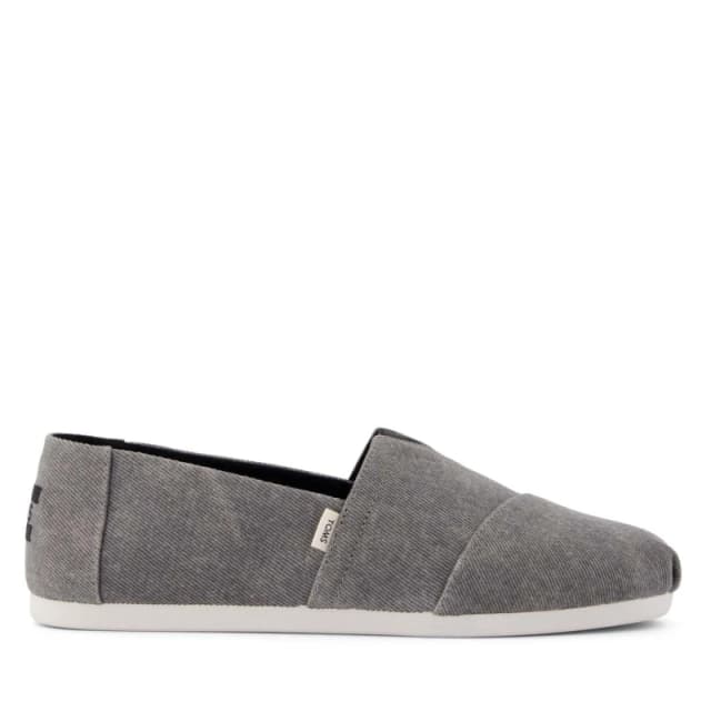Toms Alpargata Classic Espadrilles Grey male UK 10.5