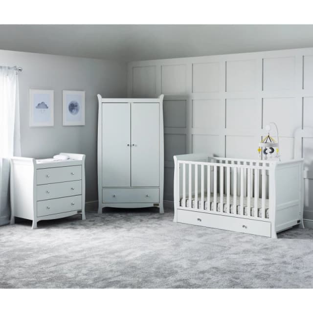 Ickle Bubba Snowdon Classic 3 Piece Furniture Set White unisex one