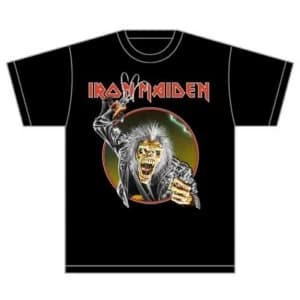 Iron Maiden - Eddie Hook Unisex Large T-Shirt - Black