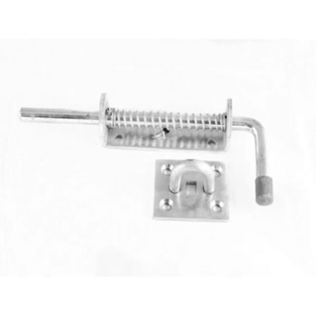 Unifix 513 Spring Loaded Animal Bolt Hsg 10mm / 3/8" - 9Galvslab/005 - Perfect For Animal Enclosures -