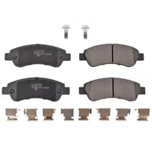 Brake Pad Set 16814 by Febi Bilstein Rear Axle