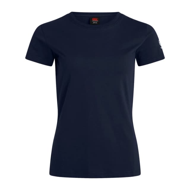 Canterbury Club Plain T-Shirt Womens - Blue Blue 6