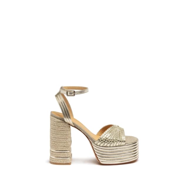 Castaner Ferosa Block Heels Champagne female 5 (38)