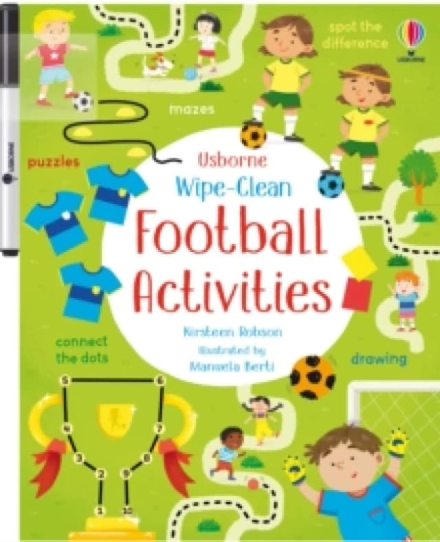 Wipe-Clean Football Activities Paperback / softback