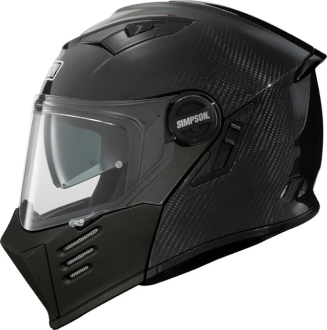 Simpson Darksome Carbon ECE22.06 Modular Helmet Size 2XL