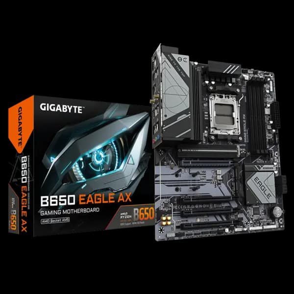 Gigabyte B650 Eagle AX AMD Ryzen DDR5 ATX WIFI Motherboard - Socket AM5