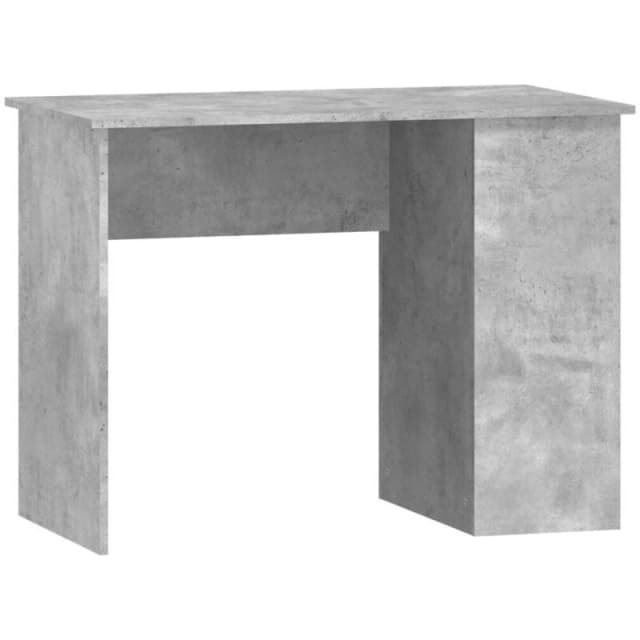 VIDAXL Desk Concrete Grey 100x55x75 Engineered Wood Vidaxl 823028