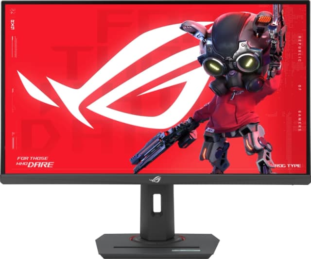 ASUS ROG Strix XG27ACMS 27" Quad HD 320Hz Gaming Monitor with FreeSync Premium and NVidia G-Sync - Black