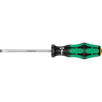 Wera 334 Workshop Slotted screwdriver Blade width 5mm Blade length 100 mm
