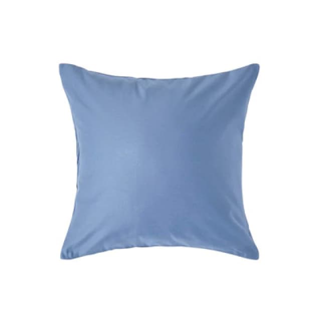 Homescapes Continental Egyptian Cotton Pillowcase 1000 TC, 40 x 40cm Blue