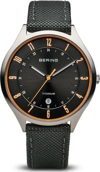 Bering Watch Titanium Mens - Black BNG-337