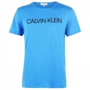 Calvin Klein Chest Logo T Shirt - Blue 439