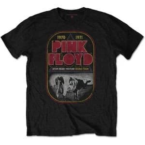 Pink Floyd - AHM Tour Unisex Large T-Shirt - Black